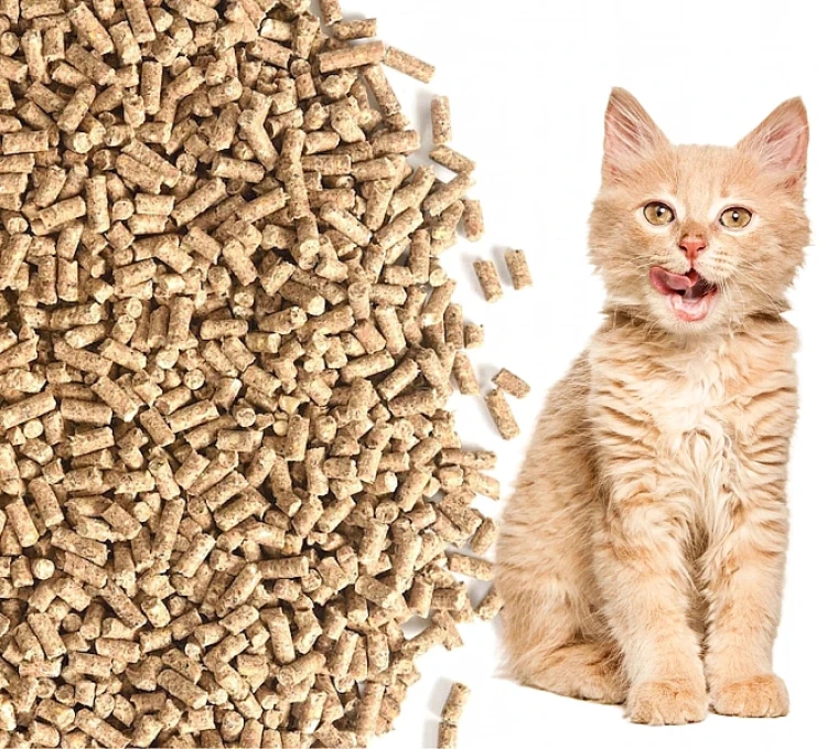 Kiti Champi Pellet żwirek drewniany jasny z trociny dla kotów 15kg kuweta