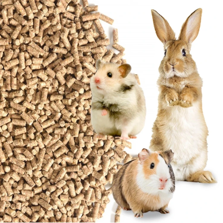 Champi Pellet żwirek drewniany jasny z trociny dla gryzoni królika 15kg