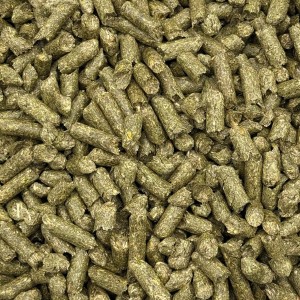 19kg Lucerna granulowana karma pasza dla koni królika 8mm granulat CHAMPI