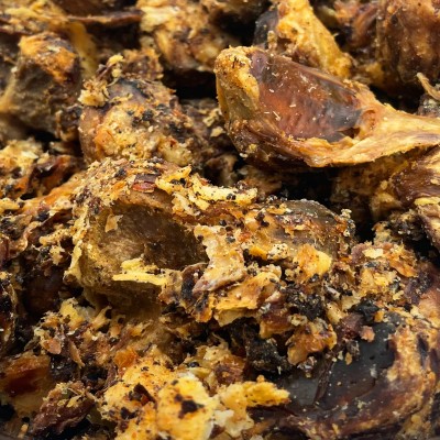 Rozkrusz Mięso suszone wieprzowe z kością kość kulka 9kg DROBNE