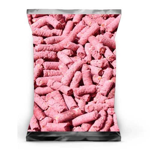 Pellet zanętowy wędkarski 4,5kg 6mm TRUSKAWKA zanęta na karpia karasia lesz