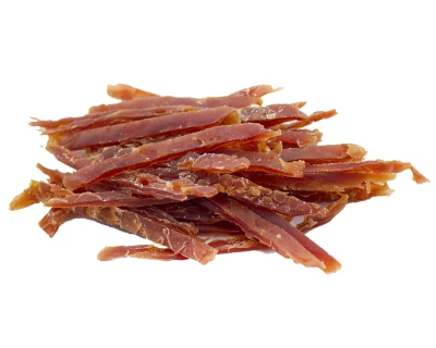 Przysmak dla psa pierś z kaczki miękkie paski smakołyk CHAMPI LS-9219 500g