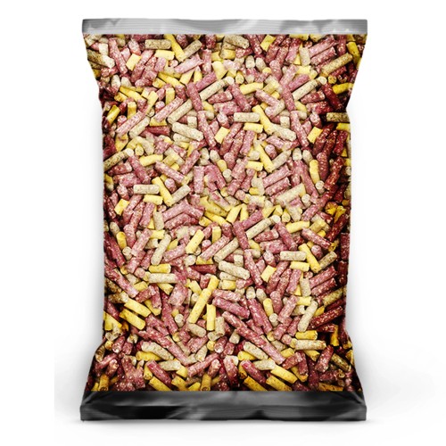 Pellet zanętowy wędkarski 4,5kg 6mm MIX SŁODKI zanęta karp karaś leszcz