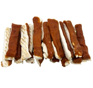 Przysmak paski wołowe okrągłe z kurczakiem smakołyk CHAMPI LS-2105 500g