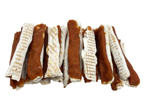 Przysmak paski wołowe okrągłe z kurczakiem smakołyk CHAMPI LS-2105 500g