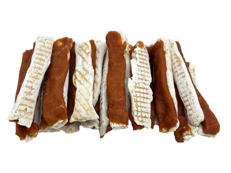 Przysmak paski wołowe okrągłe z kurczakiem smakołyk CHAMPI LS-2105 500g