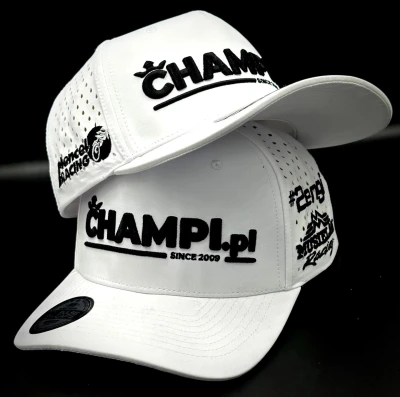 Czapka Champi.pl Speedway Collection Mencel Musielak Zengota - Biała