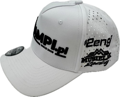 Czapka Champi.pl Speedway Collection Mencel Musielak Zengota - Biała