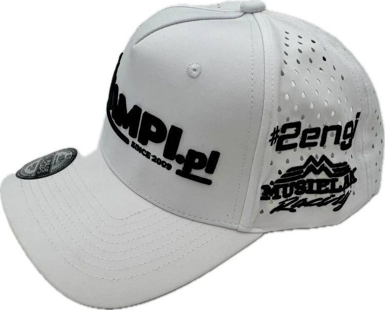Czapka Champi.pl Speedway Collection Mencel Musielak Zengota - Biała