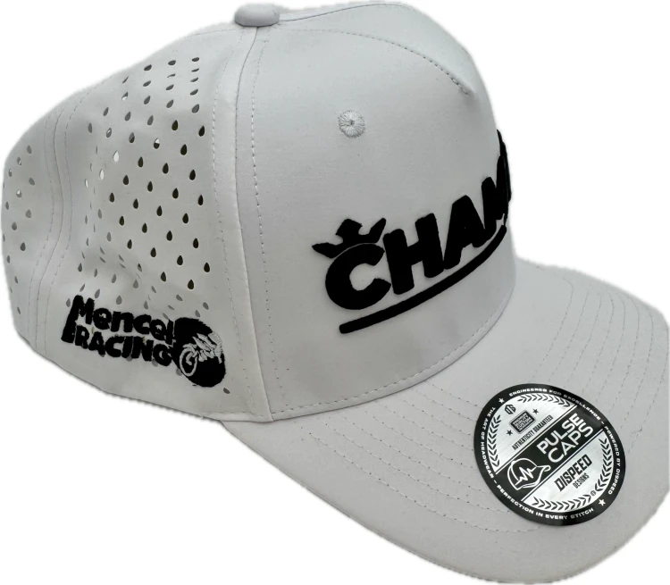 Czapka Champi.pl Speedway Collection Mencel Musielak Zengota - Biała