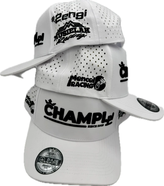 Czapka Champi.pl Speedway Collection Mencel Musielak Zengota - Biała