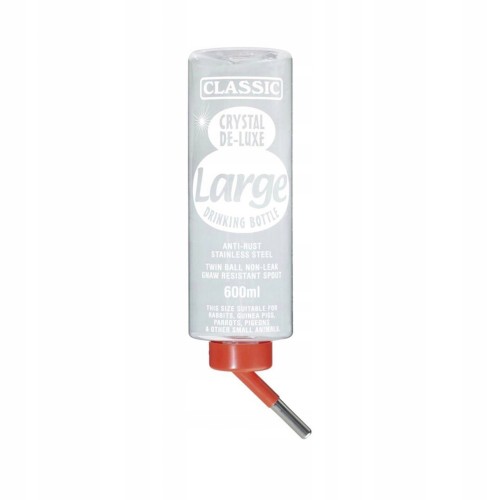 Poidło poidełko kulkowe dla gryzoni królików CLASSIC LARGE 600ml