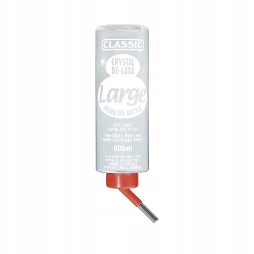 Poidło poidełko kulkowe dla gryzoni królików CLASSIC LARGE 600ml