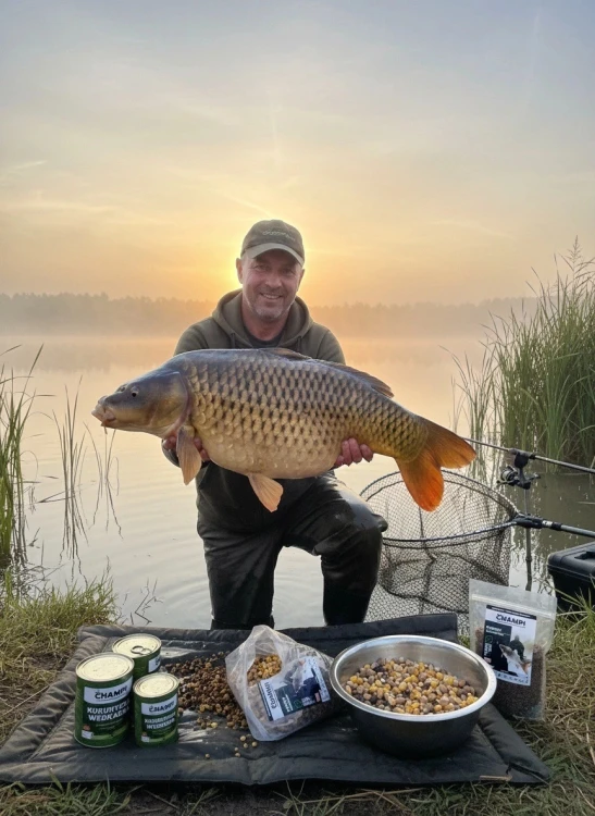 Robaki na ryby UMAMI gruba mączka robak Method Feeder 1kg zanęta białko 40%