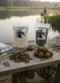 Robaki na ryby BABY cały suszony Method Feeder 1kg zanęta białko 40% Champi