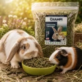 Lucerna granulowana 1kg karma dla królika świnki gryzoni 8mm pellet CHAMPI