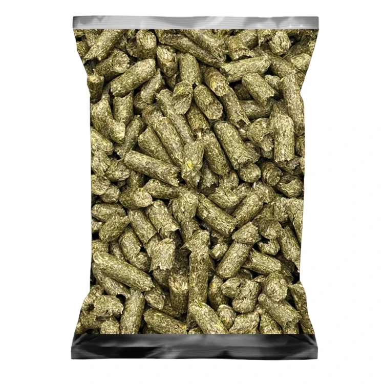 Lucerna granulowana 1kg karma dla królika świnki gryzoni 8mm pellet CHAMPI