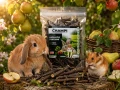 Gałązki jabłoni gruszy 1kg 10-15 karma dla królika świnki szynszyli CHAMPI