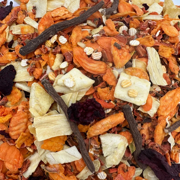 Karma dla królika świnki WARZYWA OKOPOWE 1kg marchew burak mniszek CHAMPI