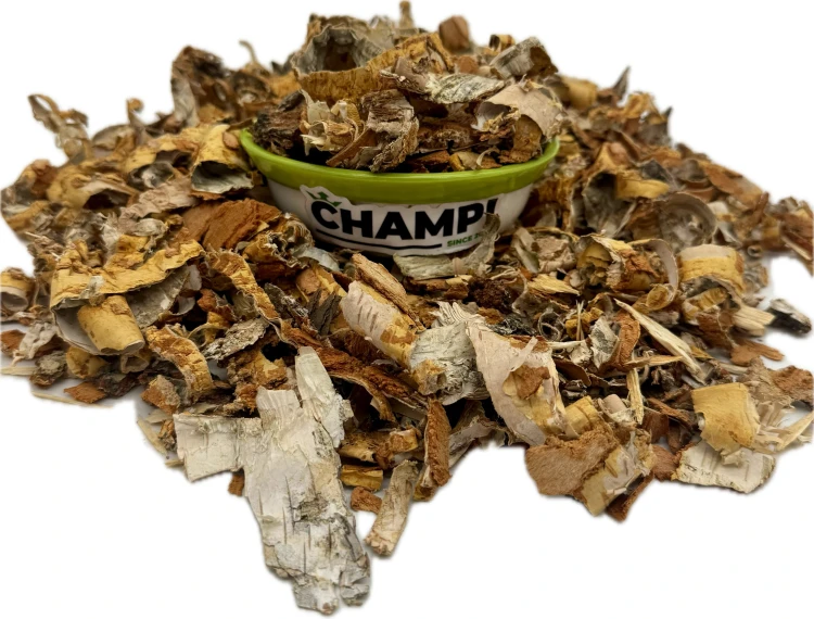 Kora brzozy 600g karma dla królika chomika świnki gryzoni przysmak Champi