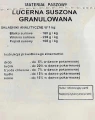 Lucerna granulowana 19kg pellet pasza dla koni królika 8mm granulat CHAMPI