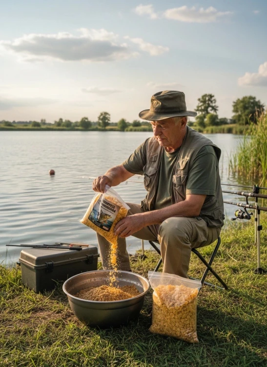 Kukurydza gniecona 4,5kg MIKRONIZOWANA ziarno zanęta wędkarska karp leszcz