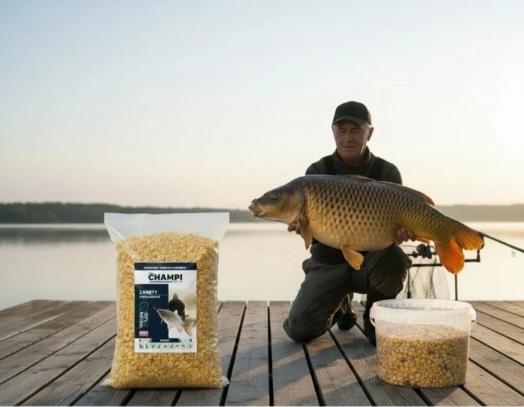 Kukurydza gniecona 4,5kg MIKRONIZOWANA ziarno zanęta wędkarska karp leszcz