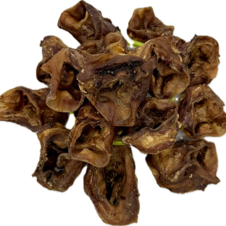 Przysmaki dla psa Ucho środkowe wieprzowe karma dla psa gryzak 1kg Champi