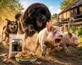 Przysmaki dla psa Ucho środkowe wieprzowe karma dla psa gryzak 1kg Champi