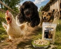 Kurze łapki białe Naturalne przysmaki dla psa gryzak kolagen 500g Champi