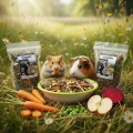 Karma dla królika NATURALNY 1kg Pokarm dla świnki gryzoni mieszanka Champi
