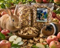Jabłko suszone 500g PŁATEK karma dla gryzoni królika świnki owoce Champi