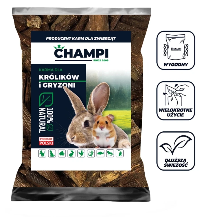 Gałązki gruszy 300g karma dla królika chomika świnki szynszyli Champi