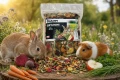 Karma dla GRYZONI królika świnki owoce i warzywa zioła 2kg KOKTAJL Champi