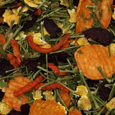 WARZYWNIK warzywa dla królika świnki gryzoni karma z pietruszką Champi 500g