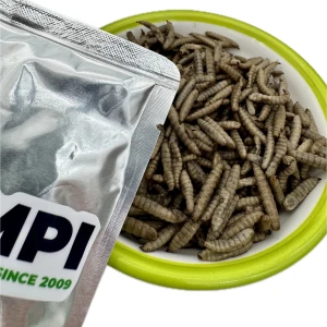 Robaki na ryby zanęta wędkarska biały robak saszetka 100 larwa muchy Champi