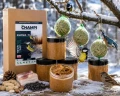 Karma zimowa dla ptaków MASŁO ORZECHOWE 350g 1x CHAMPI karmnik