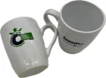 Kubek ceramiczny Champi.pl 300ml Biały