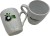 Kubek ceramiczny Champi.pl 300ml Biały
