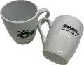 Kubek ceramiczny Champi.pl 300ml Biały