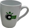 Kubek ceramiczny Champi.pl 300ml Biały