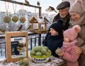 Kule zimowe tłuszczowe Karma zimowa 100 kul CHAMPI karmnik