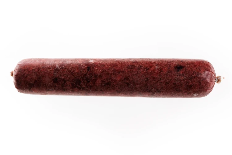 Mięso mrożone dla psa WOŁOWE b/k bez kości baton 28kg BARF wołowina