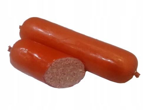10x Mięso kiełbasa dla psa wieprzowa KASZANKA 1kg karma BARF bez kości