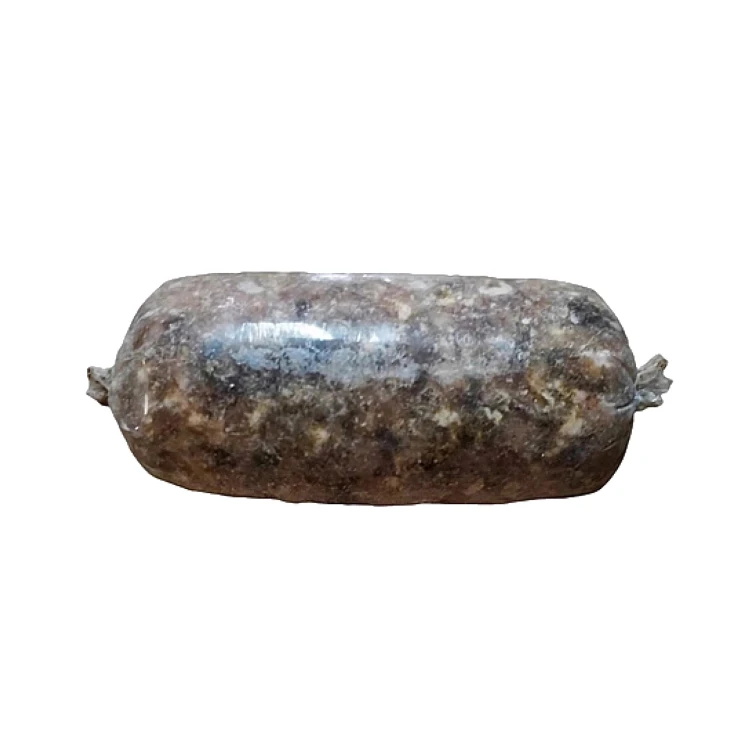 Żwacz wołowy baton surowy mięso mrożone dla psa 1kg BARF