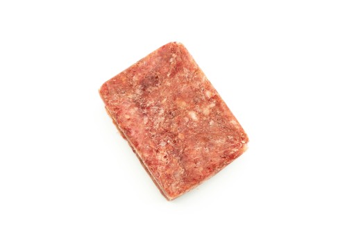 Mięso mrożone dla psa wołowo - indycze kostka b/k bez kości 1kg BARF