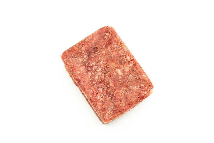 Mięso mrożone dla psa wołowo - indycze kostka b/k bez kości 1kg BARF