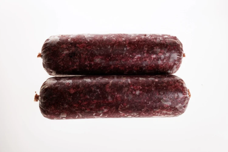 Serca wołowe mięso mrożone dla psa 1kg mielone BARF