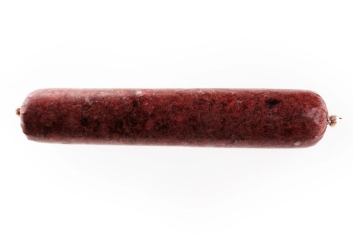 Mięso mrożone dla psa wołowe b/k bez kości baton 1kg BARF wołowina