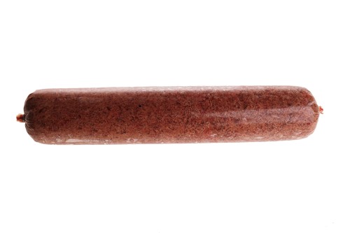 Mięso mrożone dla psa wołowe z/k z kością baton 1kg BARF